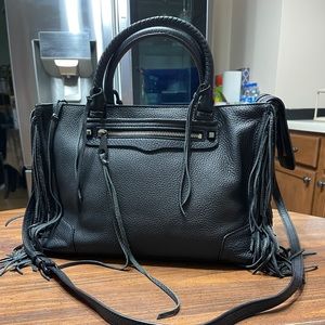 Rebecca Minkoff Fringe Regan Satchel Tote